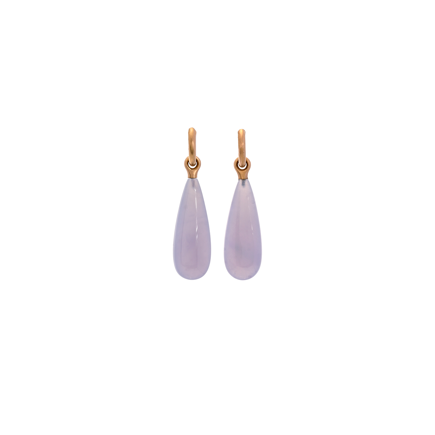 Irene Neuwirth One-of-a-Kind Chalcedony Drop Earrings