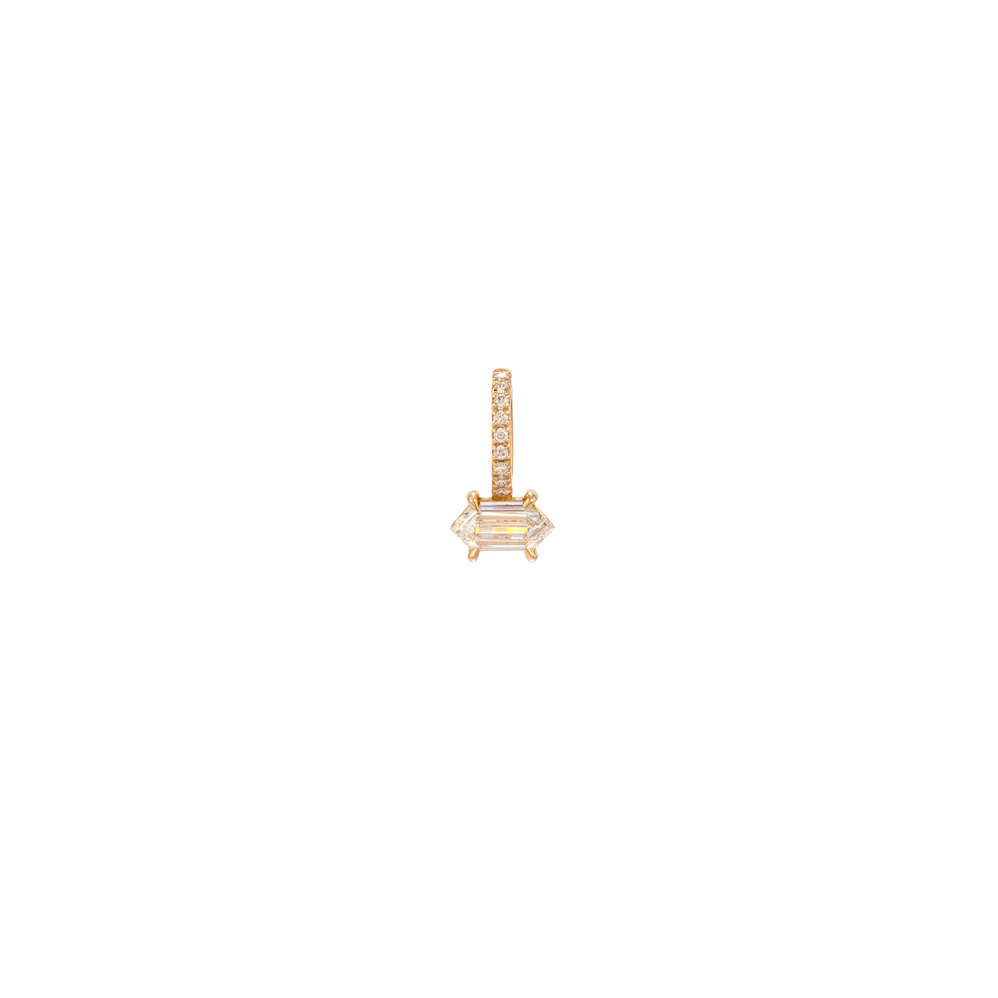 Eva Fehren Diamond Lozenge Charm