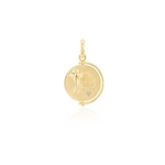 Harwell Godfrey Heads or Tails Coin Pendant