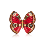 Silvia Furmanovich Marquetry Butterfly Centerpiece