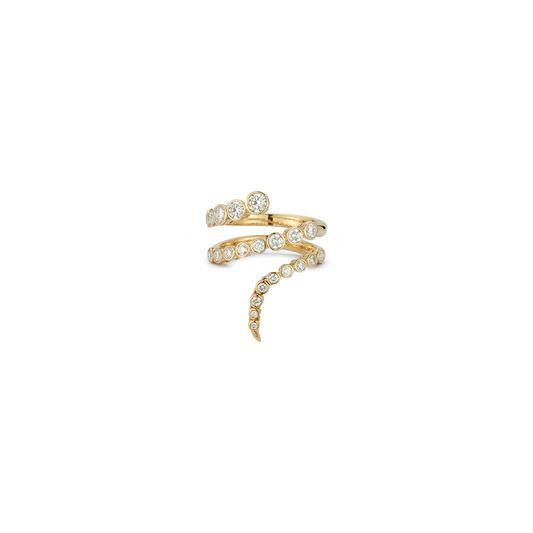 Ondyn Radiance Coil Diamond Ring