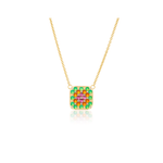 Harwell Godfrey Granny Squares Peggy Pendant Necklace