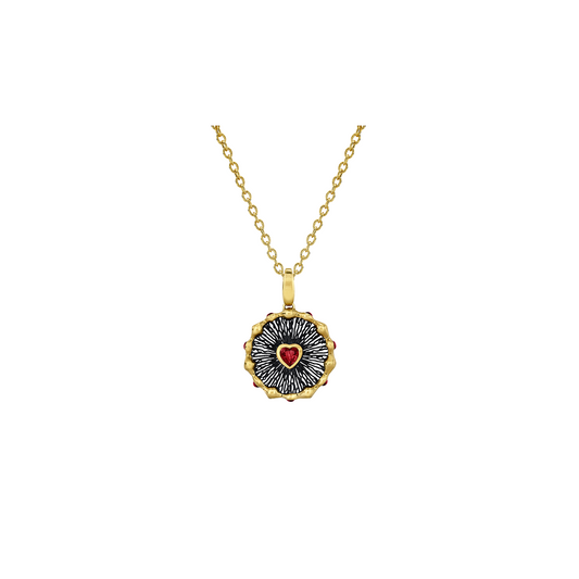 VRAM Hypha Heart Charm Necklace