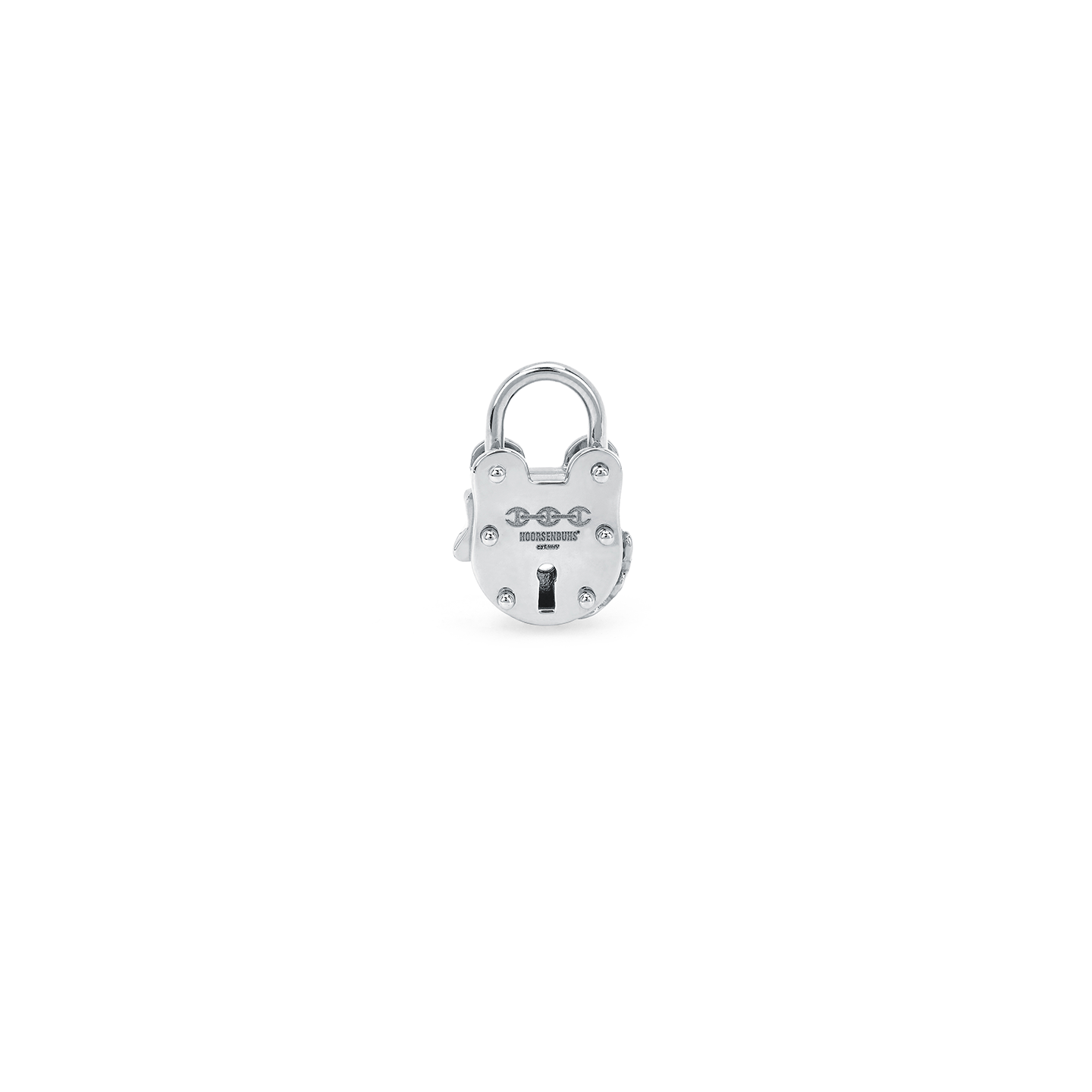 Hoorsenbuhs 25MM Sterling Silver Padlock