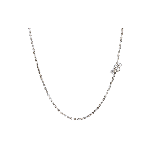 Hoorsenbuhs Sterling Micro Open Link Necklace- 20"