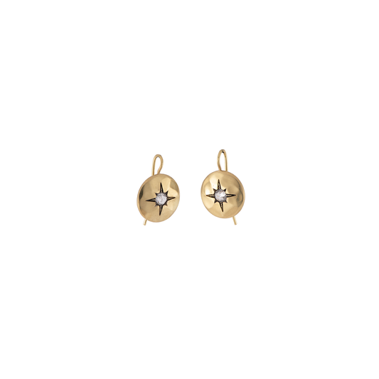 Sylva & Cie Twinkle Star Earrings
