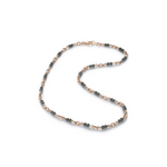 Sylva & Cie Onyx Rose Gold Chain