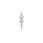 Bibi Van Der Velden Diamond Alligator Earring- Single