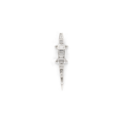 Bibi Van Der Velden Diamond Alligator Earring- Single