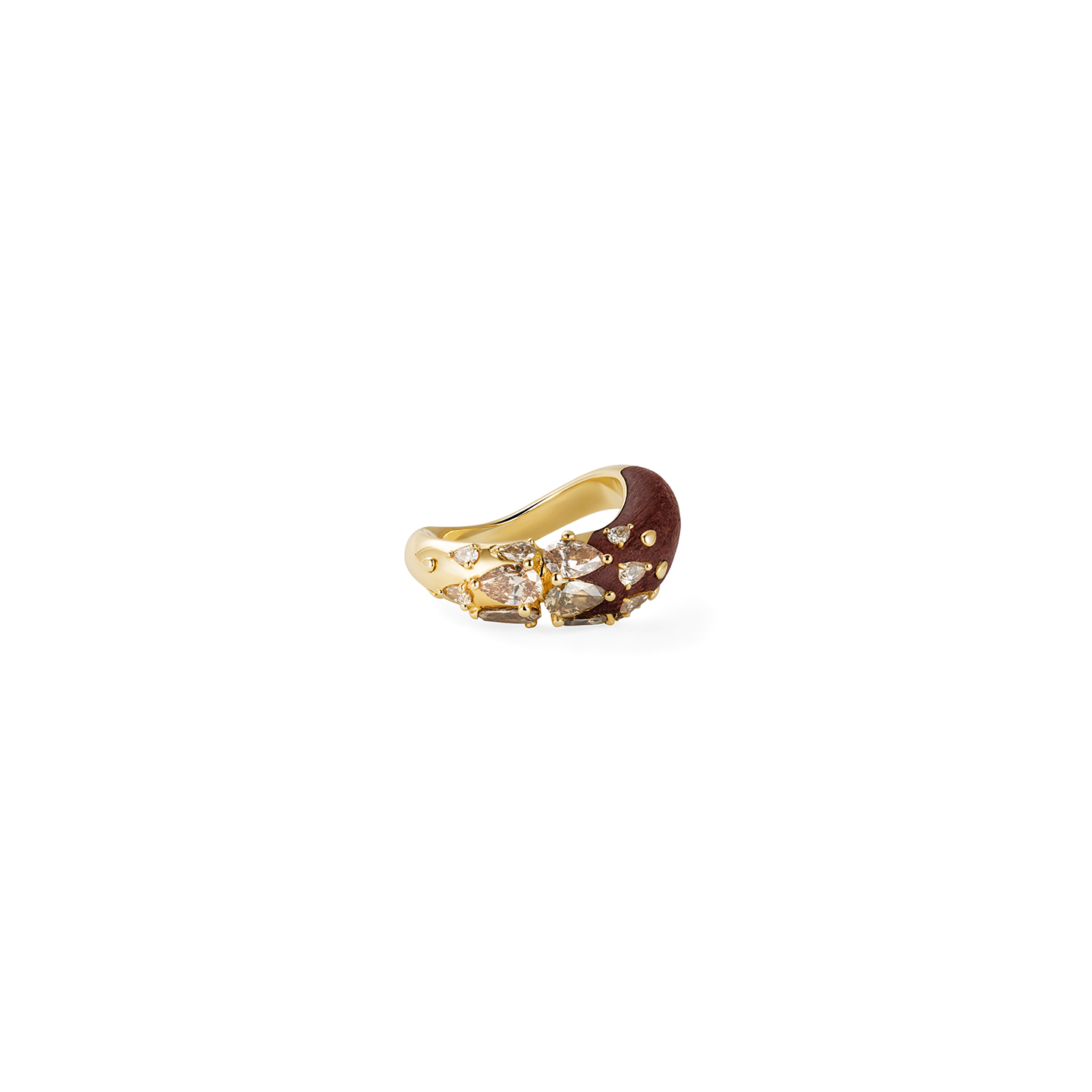 Fernando Jorge Deep Stream Wave Ring