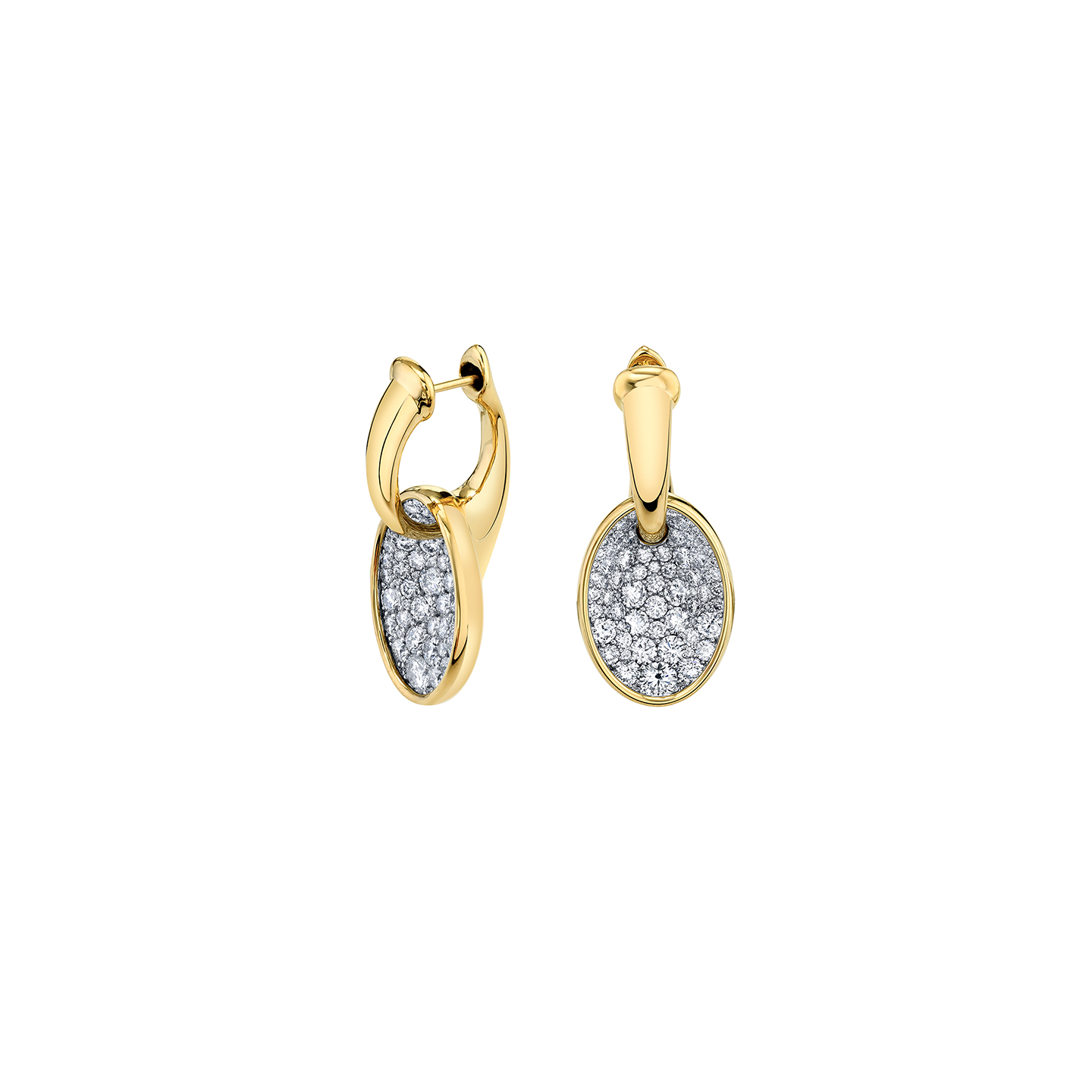 VRAM Hyper Sine Diamond Earrings