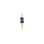 Bibi Van Der Velden Alligator Lapis Lazuli Bite Earring-Single