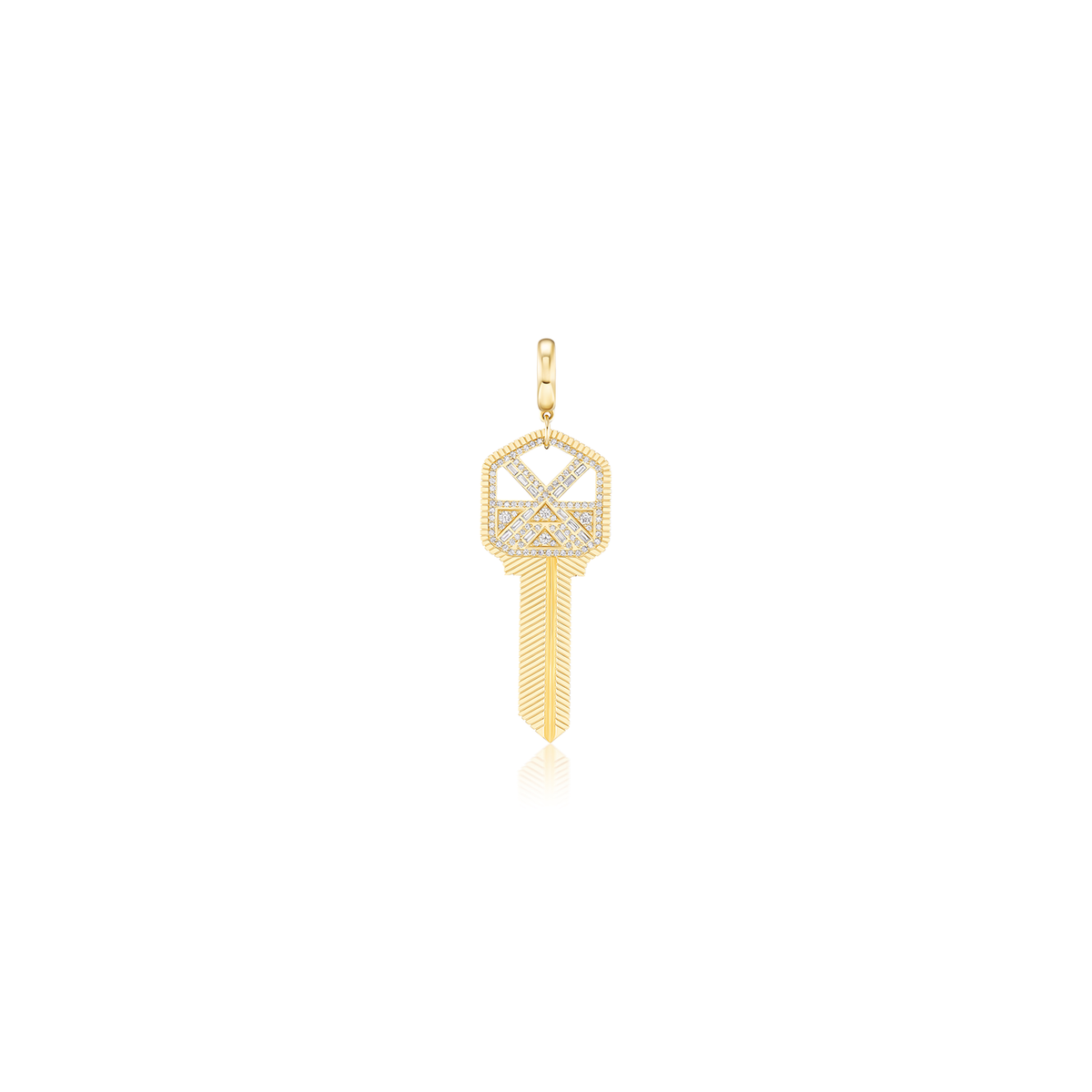 Harwell Godfrey Mini Key to the Pied-a-Terre Charm Pendant