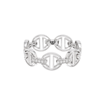 Hoorsenbuhs MMV Medium Link Bracelet with Diamond Bridges