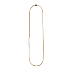 Nikos Koulis 'Feelings' Necklace with Baguette and Round Cut Diamonds