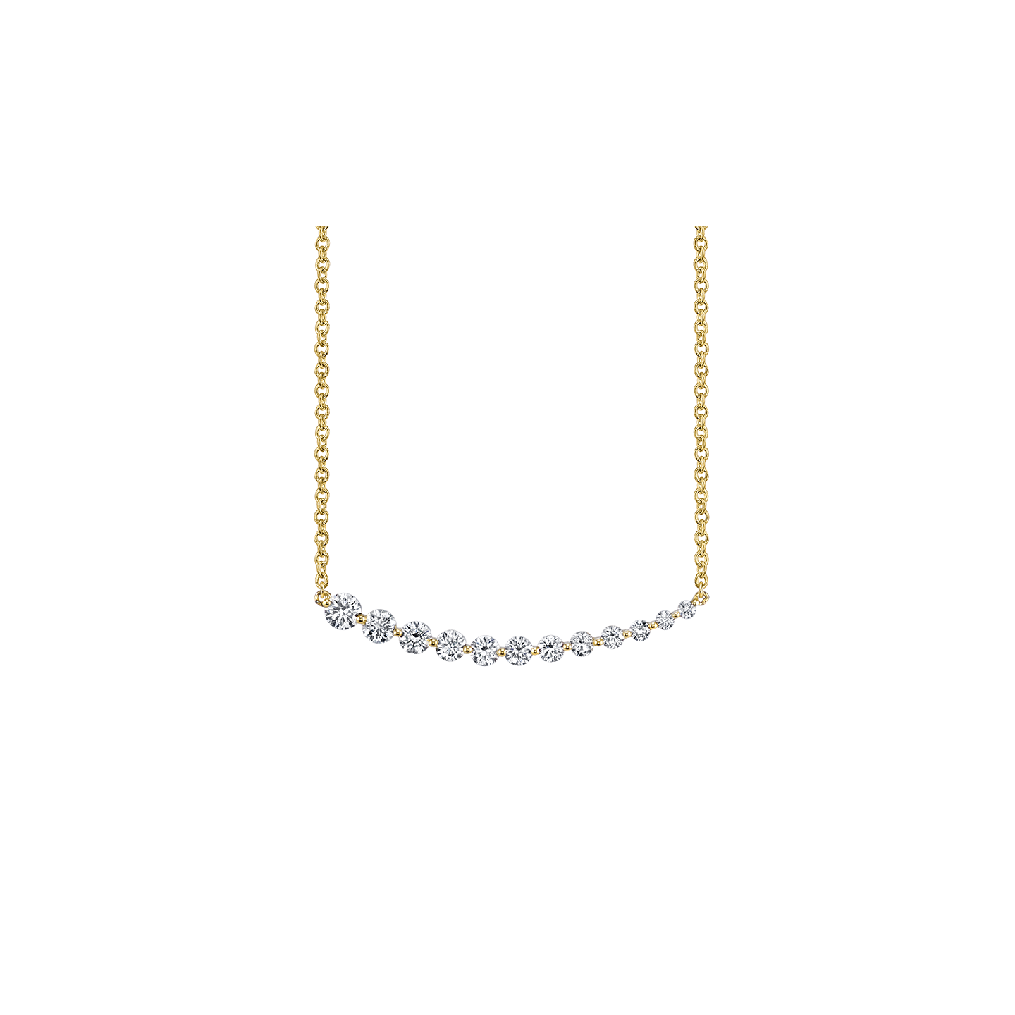 Anita Ko Graduated Diamond Necklace