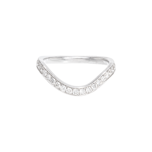Nikos Koulis 'Feelings' Round White Diamond Ring