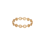 Hoorsenbuhs Small Link MMV Bracelet with Diamond Bridges