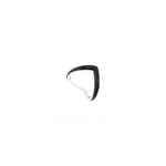 Nikos Koulis 'Oui' Ring with Black Enamel