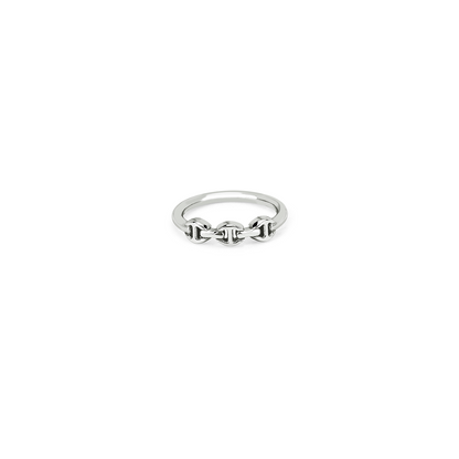 Hoorsenbuhs White Gold Micro Makers Ring
