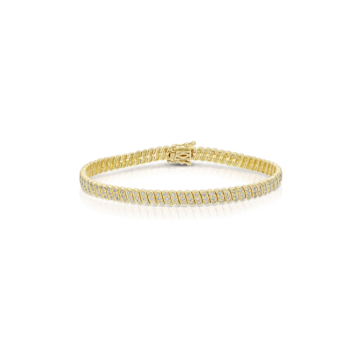 Anita Ko Thin Zoe Bracelet with Diamonds