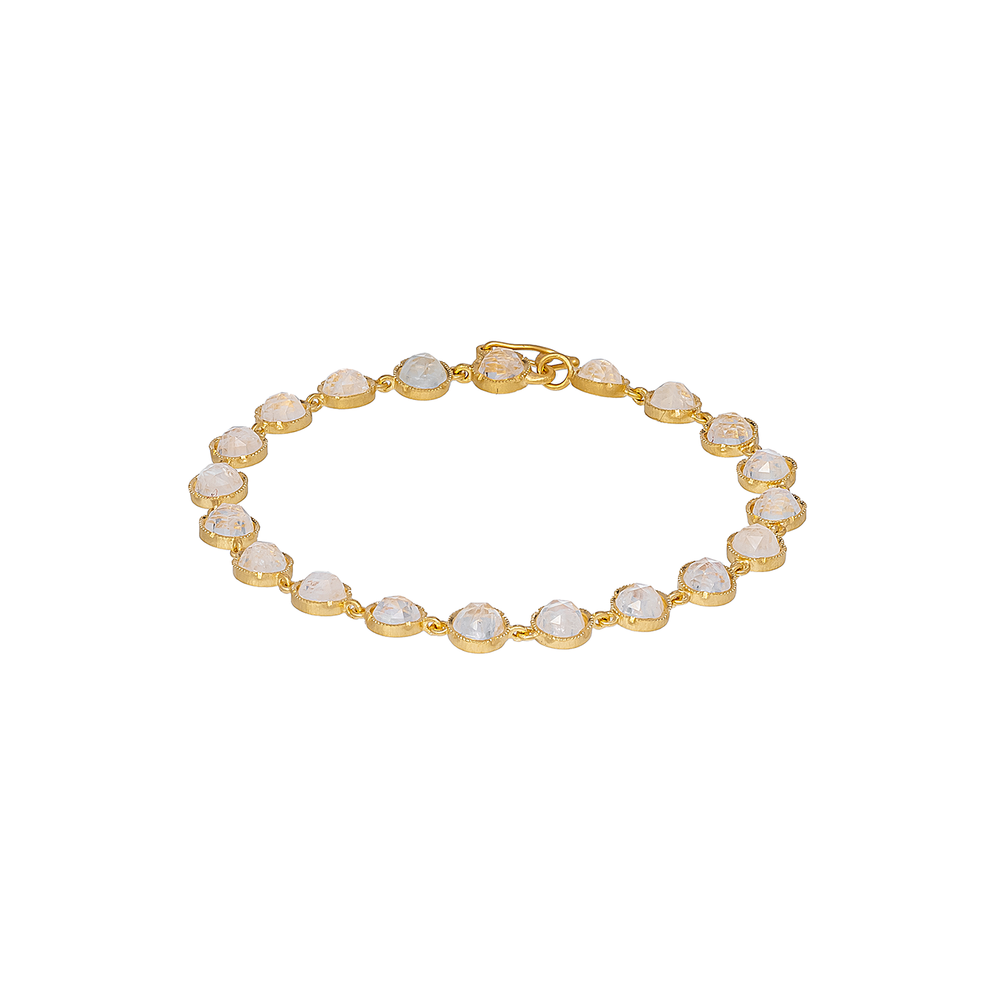 Irene Neuwirth Classic Rainbow Moonstone Bracelet