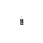 Hoorsenbuhs Sterling Rectangle Lace Pendant
