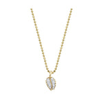 Anita Ko Small Palm Leaf Diamond Necklace