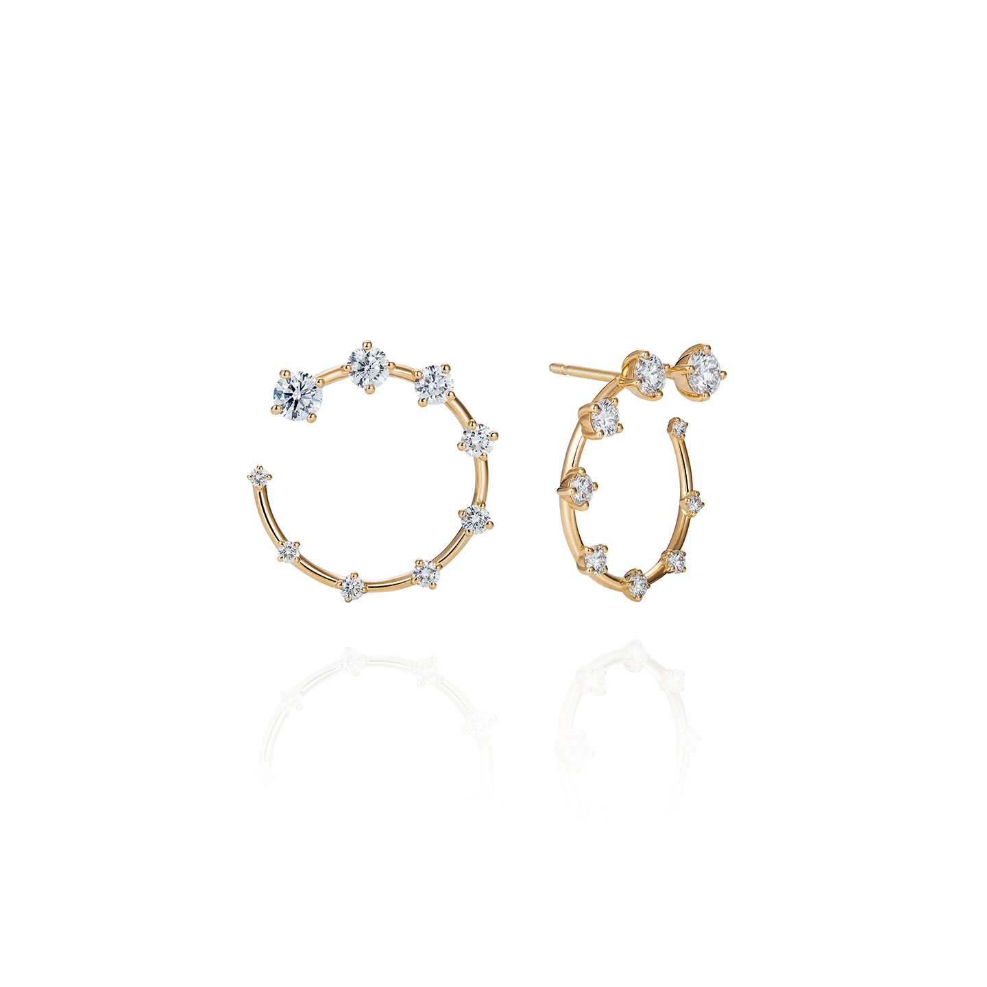 Fernando Jorge 'Brilliant' Circle Small Diamond Earrings