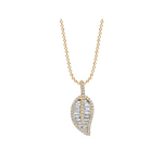 Anita Ko Classic Leaf Diamond Necklace