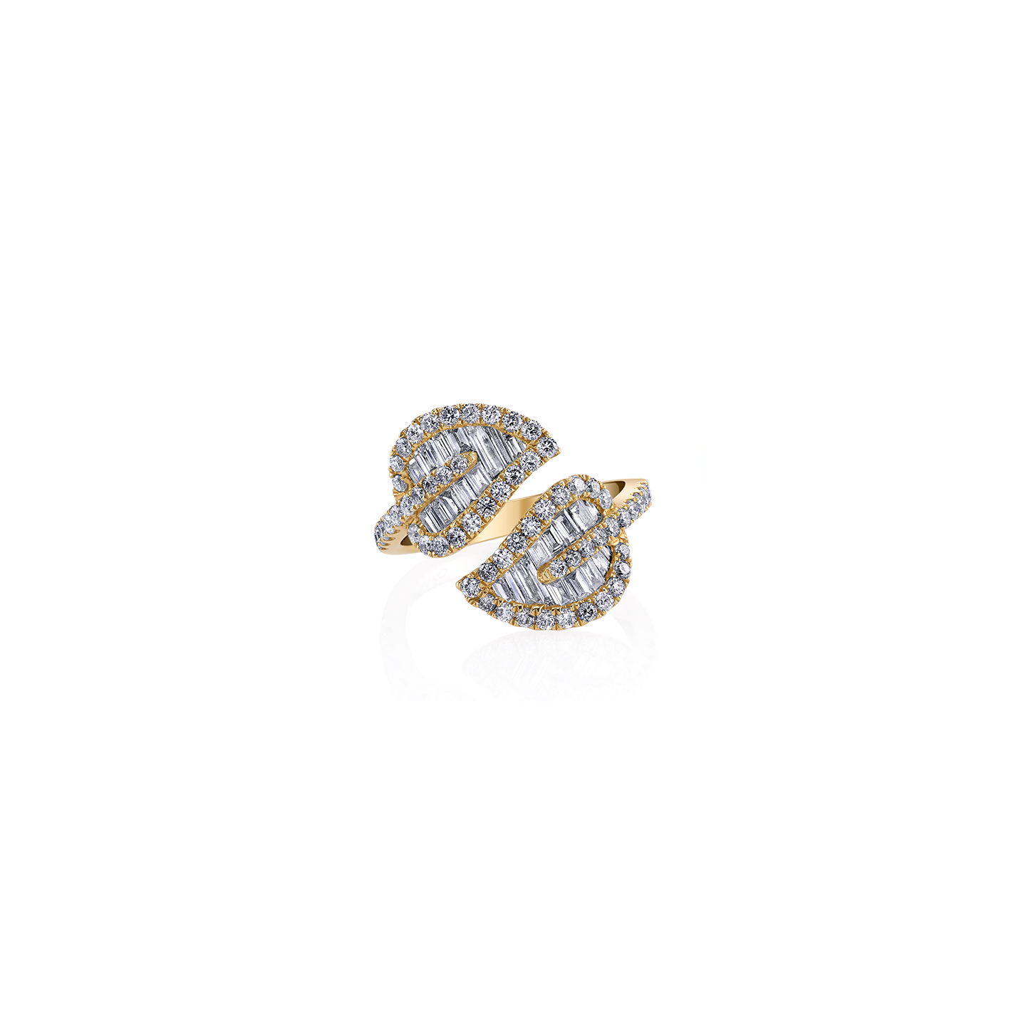 Anita Ko Medium Leaf Diamond Ring