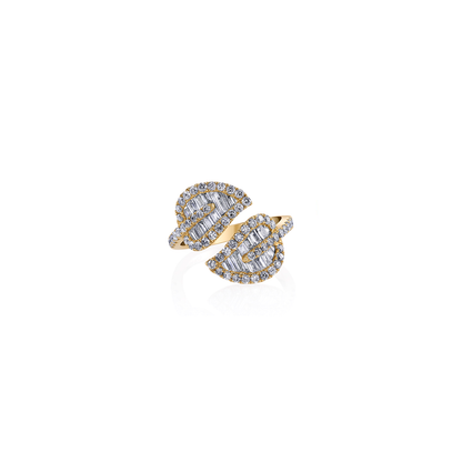 Anita Ko 'Medium Leaf' Diamond Ring
