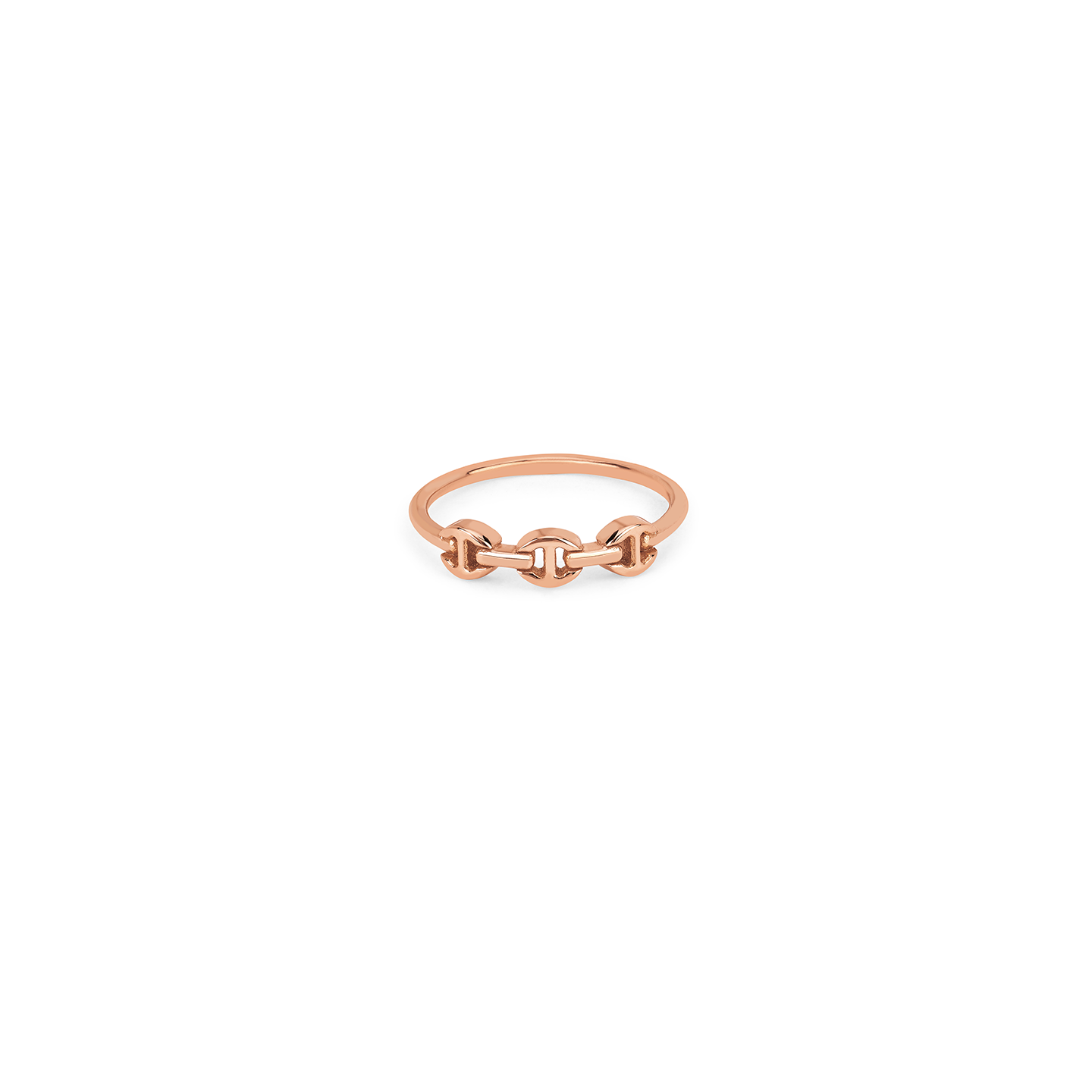 Hoorsenbuhs Rose Gold Micro Makers Ring